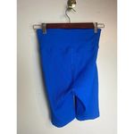 Year of Ours RIBBED V WAIST BIKER SHORT Sz. M Blue Size M Photo 3