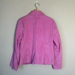 J.Jill Vintage Corduroy Blazer Jacket Women's Small Pink Classic Preppy Career Photo 2