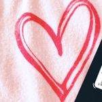 Wildfox NWT Sketchy Heart Pink Sweatpants/joggers C29 Photo 5