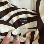 Vacay Swimwear Zebra Brown Bathing Suit Photo 2