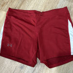 Under Armour Small  track shorts. Stretchy. Missing the draw string Photo 0