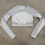 Garage  Beige Cropped Long Sleeve Photo 0