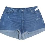 Old Navy Curvy OG Straight NWT Denim Short Plus Stretch Sold Out Style Size 22 Photo 10