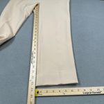 BCBGMAXAZRIA  Dress Pants Womens M 32x24 Beige Cropped Mid Rise Straight Career Photo 4