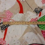 New York and Company Stretch Size Medium Pink Kimono Style Dress Pink Tan Red Photo 8