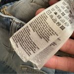 ALL SAINTS Kim Two Tone Asymmetric Hem Jeans in Mid Indigo Size 27 Photo 5