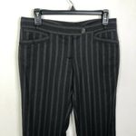 Dolce & Gabbana  Women's 100% Wool Striped Dress Pants Size EU 40 Made in Italy Photo 1