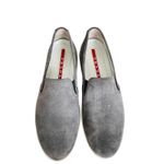 Prada  Suede Slip-On Sneakers Gray Women’s EU 38.5 US 7 Photo 5