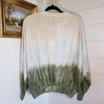 Young Fabulous and Broke Green Ombre Tie Dye Sweatshirt Pullover Small Photo 2