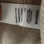 Thakoon Open Back Turtleneck Oatmeal Wool Sweater Womens Size Small Photo 10