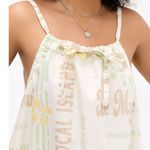 Urban Outfitters BDG Cream Eva Printed Mini Shift Dress Size Large NEW Photo 2