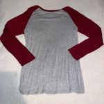 Burgundy & Gray long sleeve shirt Size undefined Photo 6