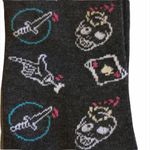 Unionbay Skull & Dagger Crew Socks, Gray Photo 2