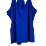 Athleta  Racerback Athletic Tank Top Womens XL Royal Blue Performance Athleisure Photo 2