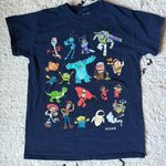 Disney Pixar navy blue cotton character cast T Photo 0