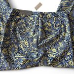 Talbots NWT Scallop Pocket Slim Ankle Pants in Paisley | Size 8 Photo 7