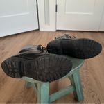 EMU Black Leather Combat Boots size 6.5 EU 37 Lace Photo 2