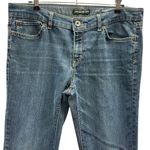 Eddie Bauer  Straight Leg Stretch Denim Mid Rise Womens 10 or 30 Waist Blue Jeans Photo 2