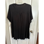 Simply Emma Black Tunic Top Plus Size 3X Photo 1