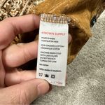 Known Supply Ayla Cider Retro Boho Mini Dress Oversized Sleeve Organic Cotton S Brown Photo 11