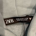 ZARA Long Sleeve Sweatsuit Set With Hoodie And Wide Leg pants Size M Photo 2