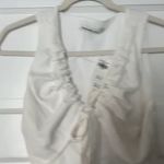 Abercrombie & Fitch White Tie Top Tank Photo 0