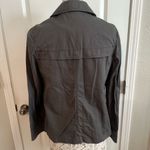 Old Navy  Gray Double-Breasted Pea Coat size M Photo 2