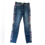 Sundance Primrose Floral Embroidered Ankle Jeans☀️🌵 Photo 1