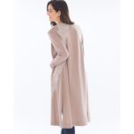 Soma Women's Long Knit Duster Cardigan Lace Trim Pink Size Medium Photo 1