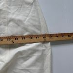 ZARA  Dress Sz M Ecru Linen‎ Blend Midi Old Money Nouveau Riche Bridal Beach Photo 4