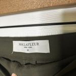 MM.LaFleur M.M. LaFleur Flat Front‎ Dress Pant Dark Green Ankle Length Size 10 Photo 3