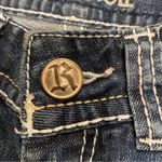 Rock & Roll Cowgirl  Women’s Low Rise Blue Flare Wide Leg Jeans Size 25/32 Photo 7