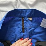 Vintage 90s Y2K Hip Hop Womens Size 8 Blue Capri Pants Casual Linen Blend Beach Photo 5