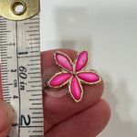 Kendra Scott  Kyla Necklace Earrings Set Gold Pink Mother of Pearl Flower Photo 6