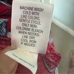 Croft & Barrow Red and Blue Sleeveless V-neck Sundress Photo 6