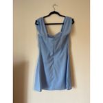 Princess Polly Mahalia Mini Blue Sweetheart Neckline Dress Photo 2