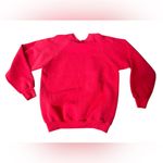 Etcetera Vintage 90s Red Green Gold Holiday Festive Christmas Bell Sweatshirt Photo 3