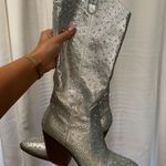Sparkly Diamond Cowgirl Boots Size 8 Photo 0