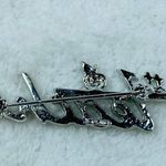 AJC Vintage Pin Brooch #1 Teacher Silver Color Gift for Teacher School Apple Photo 4