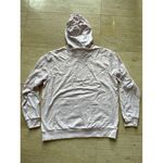 Adidas  light‎ pink Athletic Hoodie with Neon Green Logo Graphic Size L Photo 4