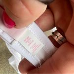 Victoria's Secret Victoria’s Secret 34D White Pushup Bandeau bikini top with broach detail Photo 5