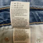 American Eagle  Cut Off Tom Girl Shortie Jean Shorts Womens Size 8 Blue Denim Photo 5