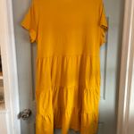 Time and Tru Women's XL Mustard Yellow Tiered T Photo 4