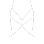 petit moments Lightning Body Chain in Gold One Size New Womens Photo 2