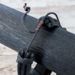 Tie Bracelet with Celtic Like Charm Photo 7