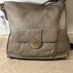 Michael Kors Women Brown Leather Medium Shoulder Bag Purse Tan Photo 7