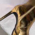 Trixxi Thalia Sodi Trixi Gold Knee-High Women's Boots Photo 9