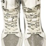 Zadig & Voltaire NWOB  High Flash Sneakers Sparkle 37 US 6 Photo 3