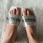 Boutique White bling bling rhinestone sandals 9 Photo 6