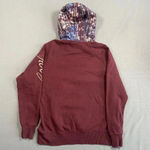 Hooey Veracruz Maroon with Aztec Pocket Hoodie Women's Size M Medium Western Red Photo 12